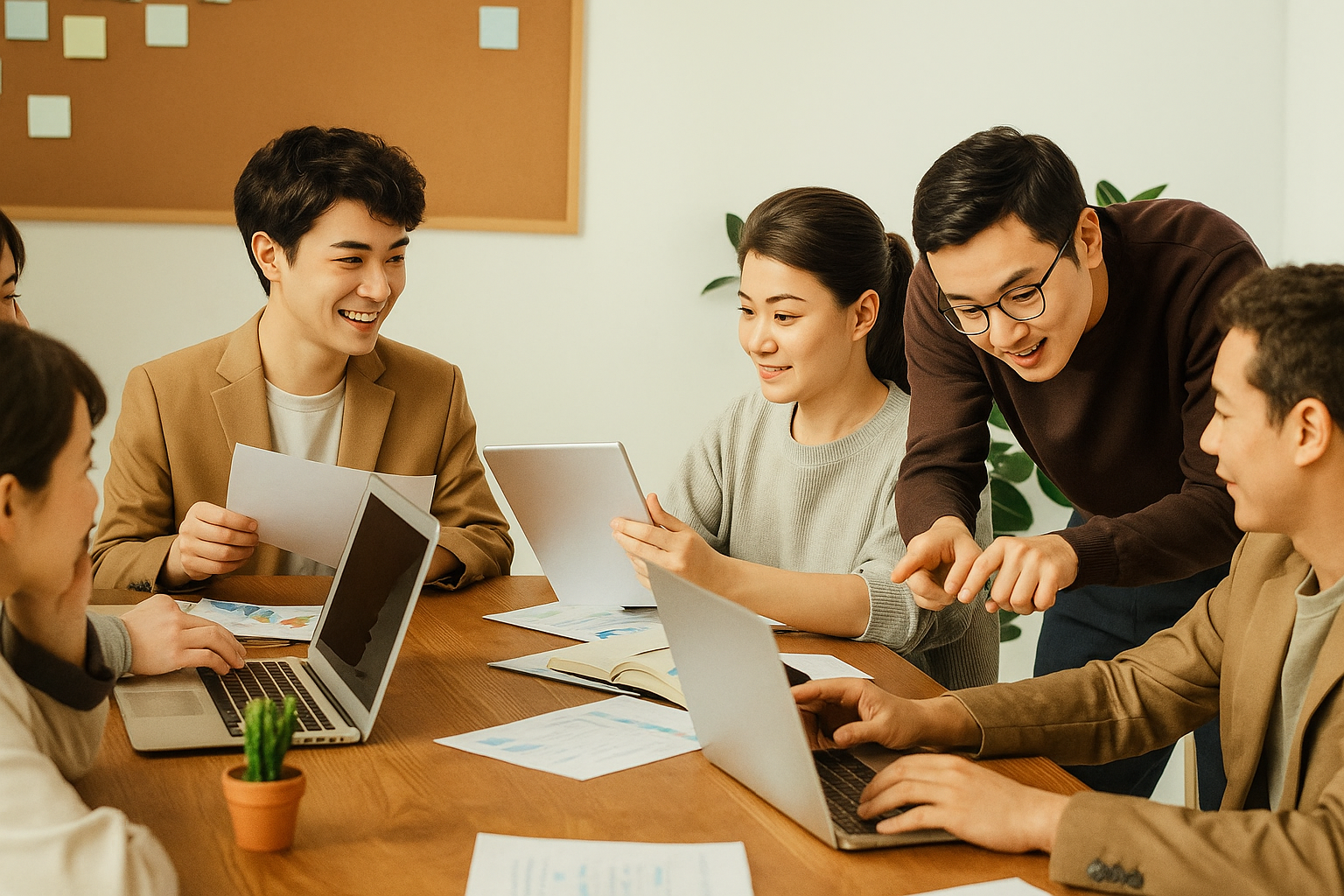 Hong Kong business district